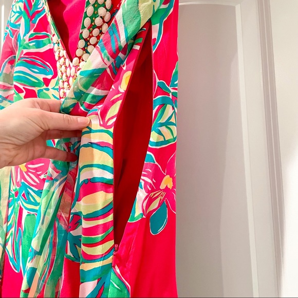 Lilly Pulitzer Shift Dress - Seamus Beaded Neck - Picture 7 of 9